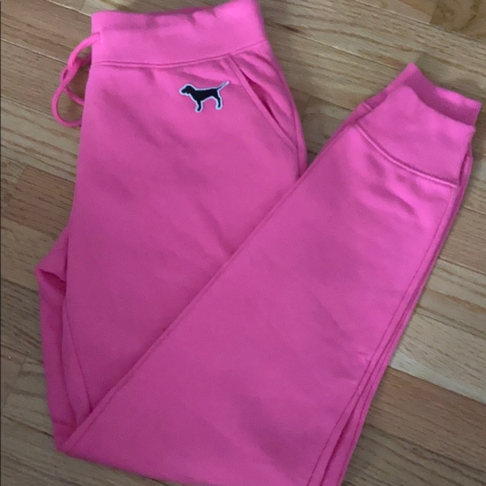 Pink brand new sweatpants